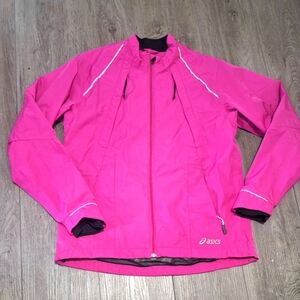 Aasics Jacket Womans Size Medium Walk8ng-Hiking -Running